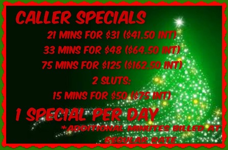 phone sex specials BBW slut