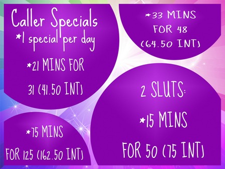 phone sex specials 