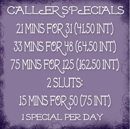 phone sex specials glenda